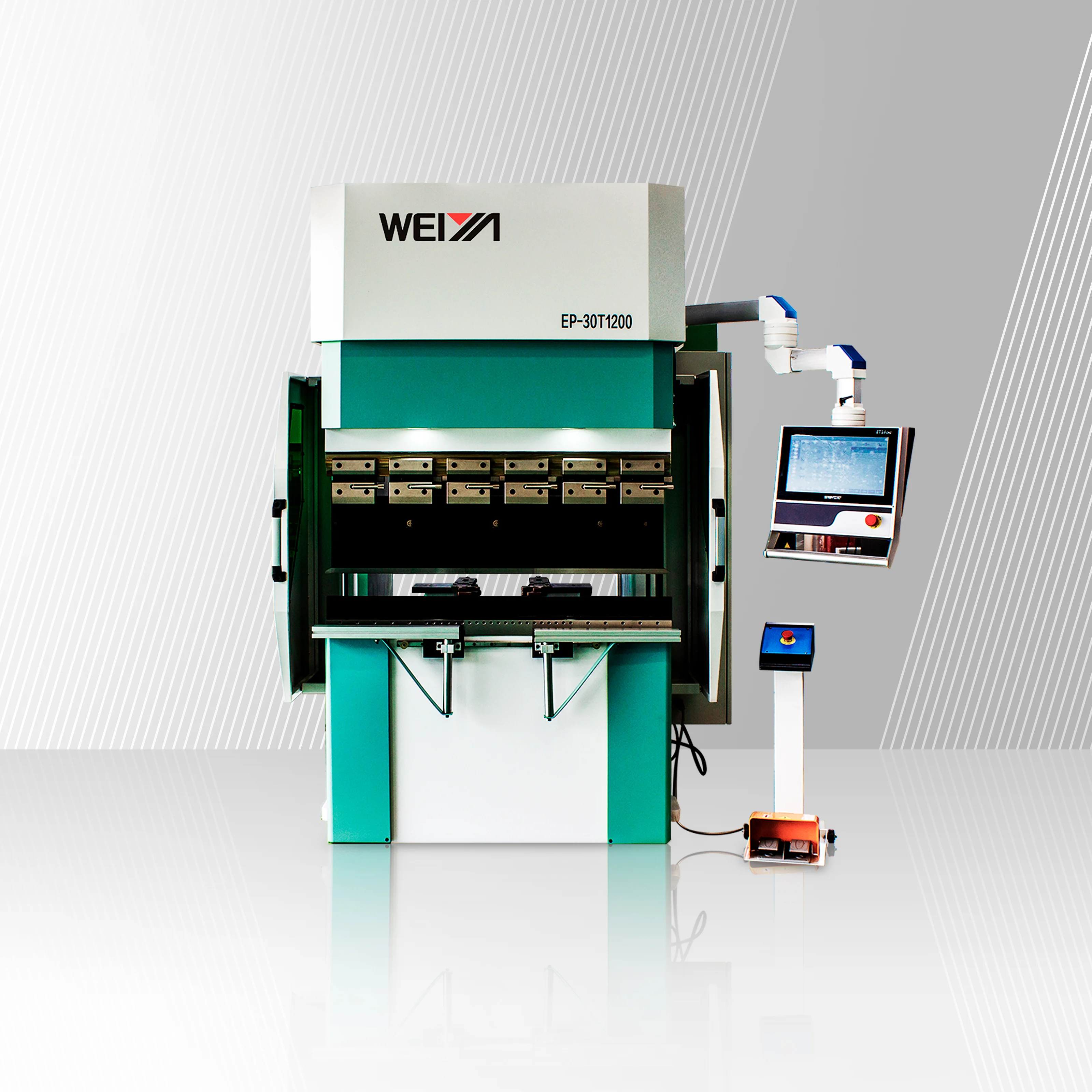 2024 New Design Style 30T1200 Low Noise Pure Electric Servo Bending Machine CNC Control System With Professional Supplier