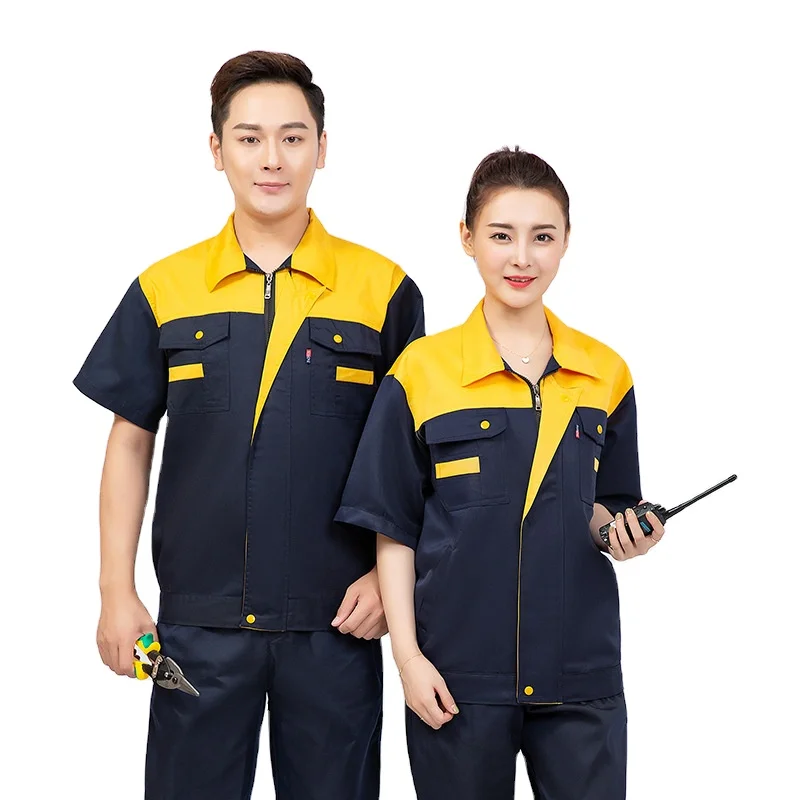 Autumn Thick Jacket Factory Equipment Repair Gas Station Unisex Outdoor Jackets Construction Work Wear Labor Uniforms Worker