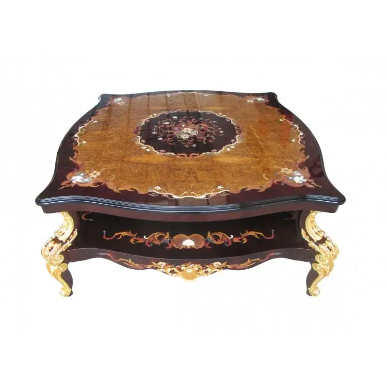 Combined French court large family luxury solid wood sofa villa living room furniture Italian European fabric sofa customization