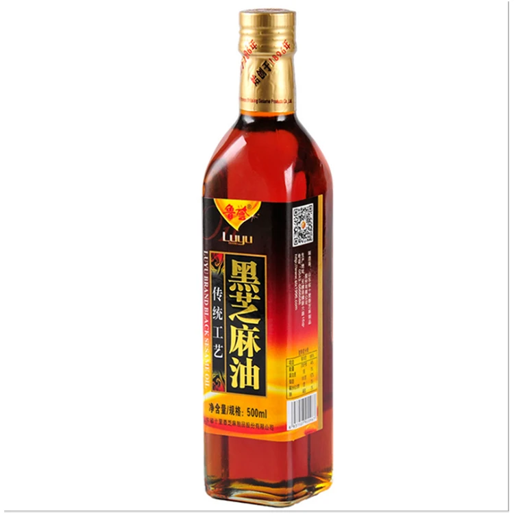 Manufacturers produce bottled 500ml sesame oil