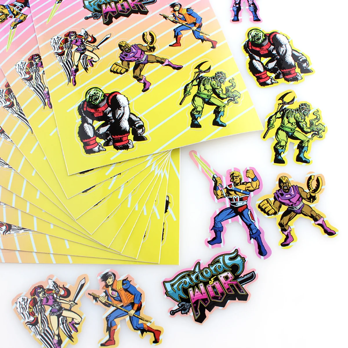 A5 Custom Kiss Cut Stickers Sheet Printing Vinyl Waterproof Cute Cartoon Personalizados Vintage Anime Stickers