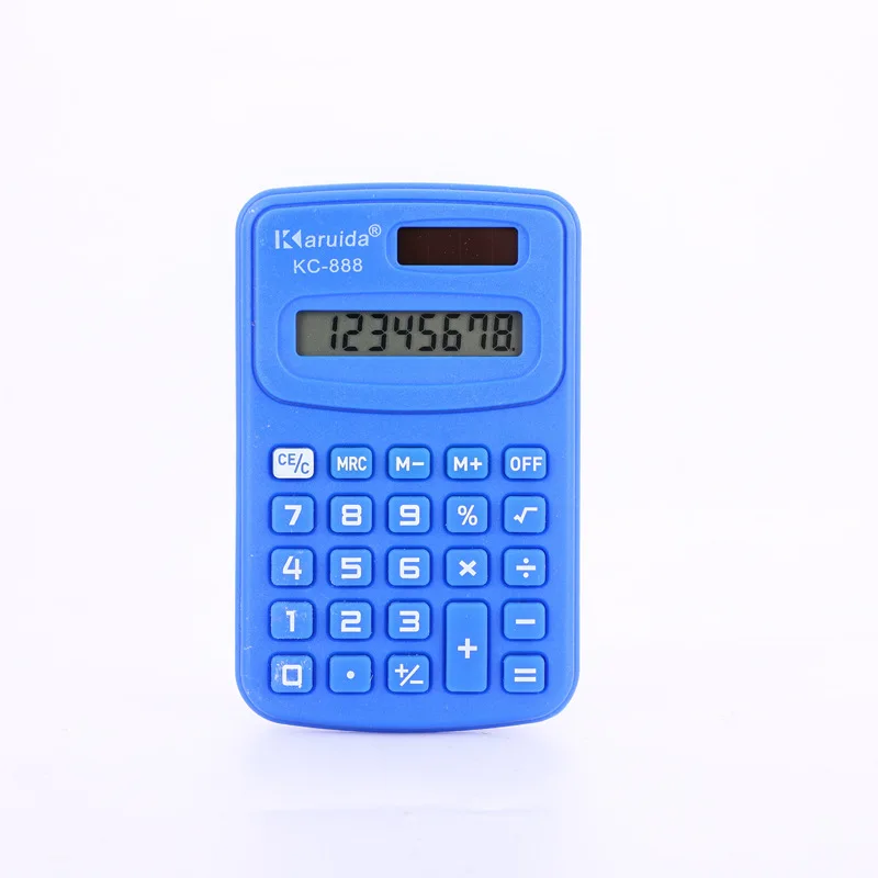 Fashion Colorful Gift Standard Function 8 Digital Lcd Display Office Scientific Calculator