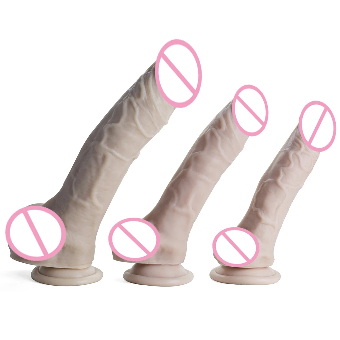 Real Skin Feeling Strapon Penis Strap On Huge Dildo Big Dildo Big Cock Sex Masturbation Real Life Dildos For Women