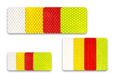 10pcs trailer reflector vehicle car bicycle wheel door reflective adhesive night driving visibility warning safety strip sticker