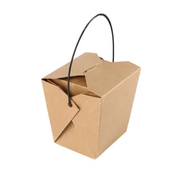 Takeaway Paper Sushi Box Sushi Packaging Box for Sushi, Chinese Take Out Box To Go Boxes Restaurant, Rice Box Paper Noodle Box