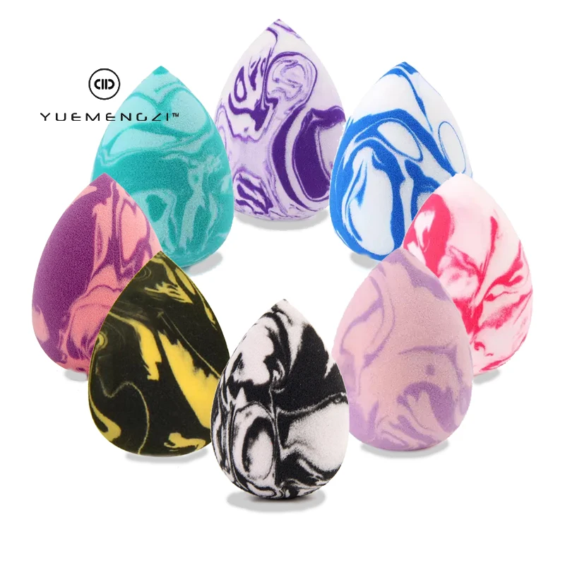 
 Оптовая продажа, губка для макияжа мраморной красоты  