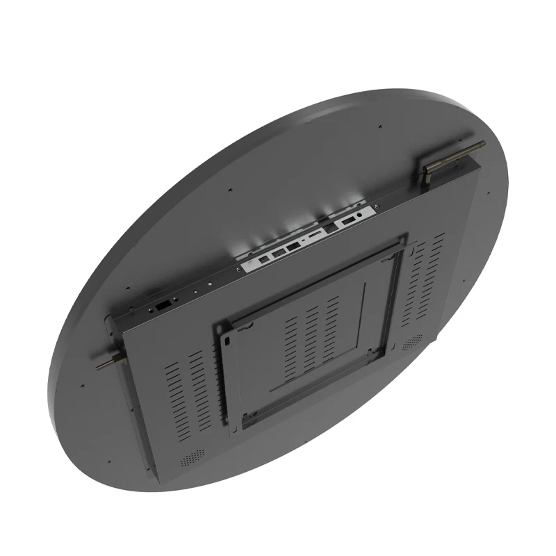 23.6 inch custom HD touch circular LCD advertising media display Circular TV screen billboard display
