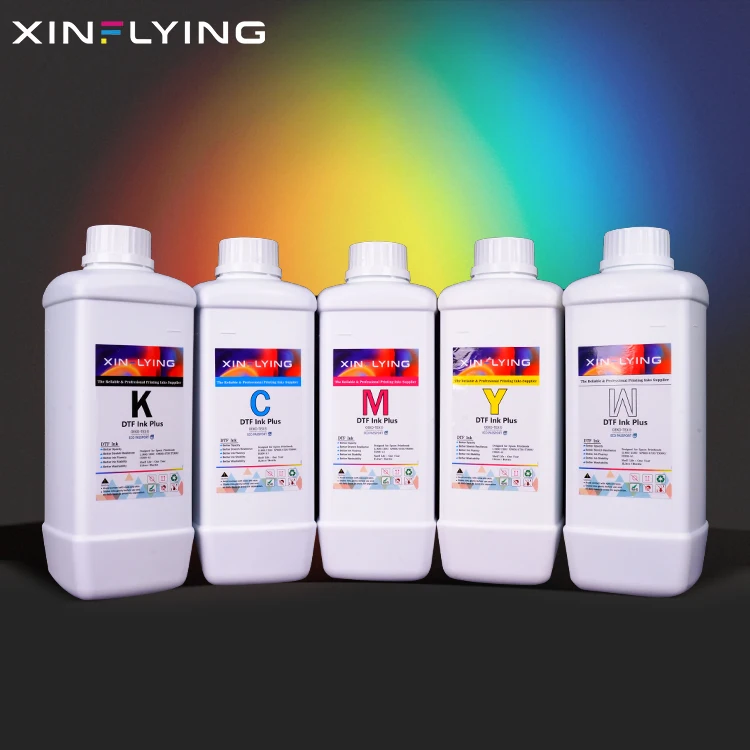 XinFlying DTF Ink for white ink printer dtf printer and hot melt powder PET film