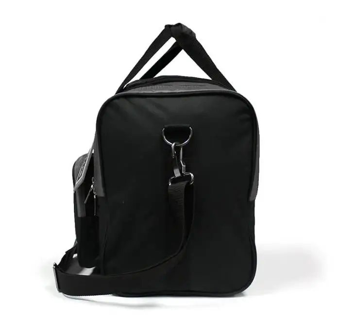 Deluxe Single Bowling Ball black Tote Bowling Bag Holds One Bowling Ball One Pair of Shoes