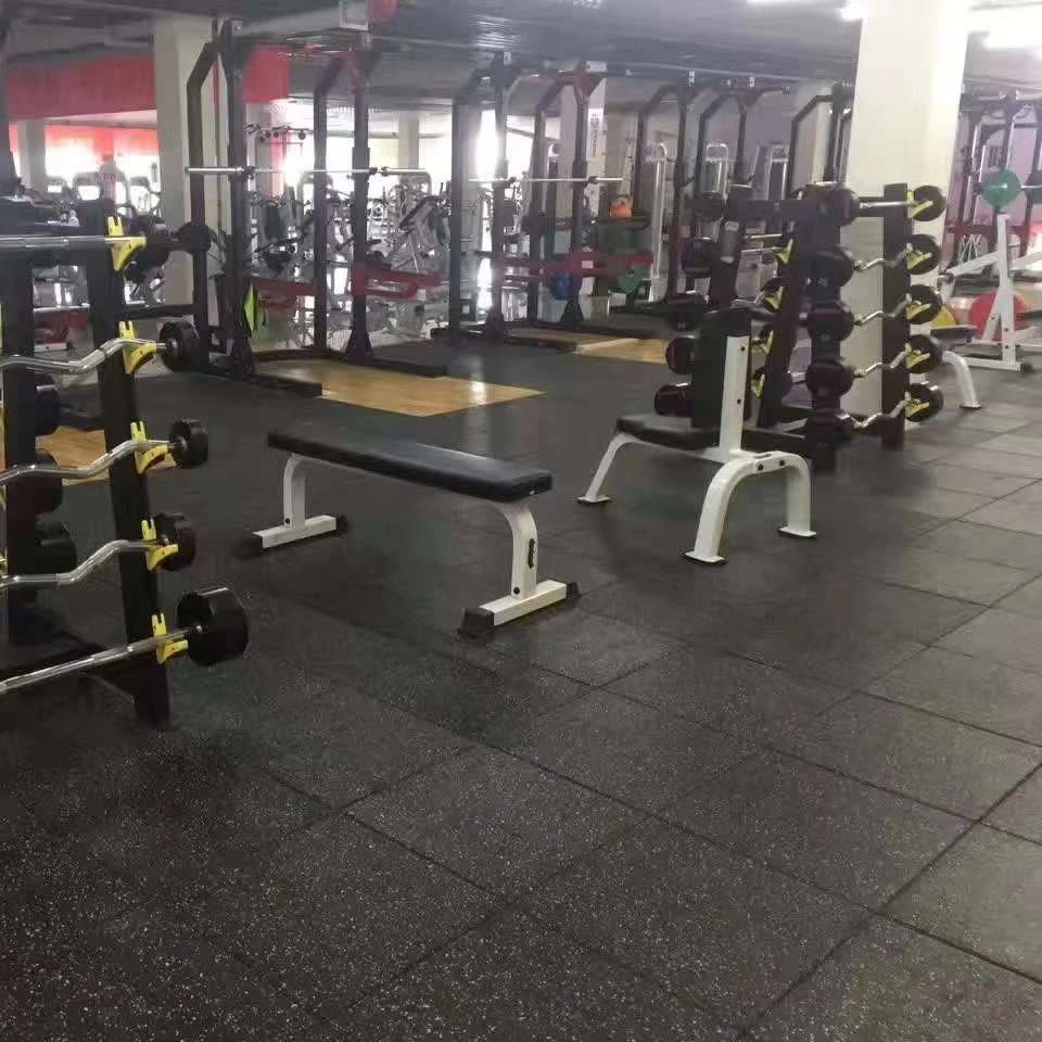 
 Высокопроизводительный резиновый настил для тренажерного зала, коврик для снижения уровня шума  