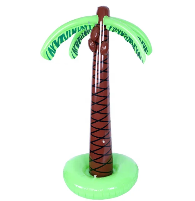 Надувные пальмы Jumbo кокосовые пальмы бассейн игрушки для взрослых и детей постарше Гавайскую вечеринку украшения