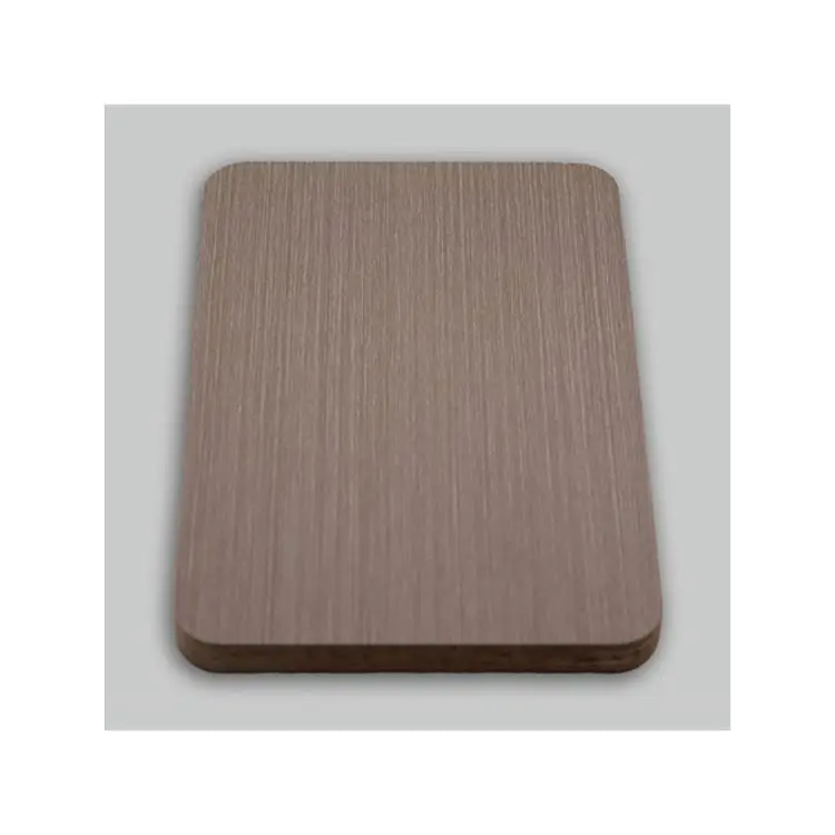 Custom Eco-Friendly Laminated MDF Boards Custom Melamine with Authentic Wood Grain Texture