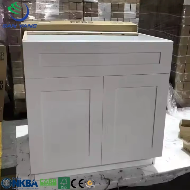 Wholesale furniture kitchen cabinets modern designs standard American style kitchen cabinet for commercial and home use