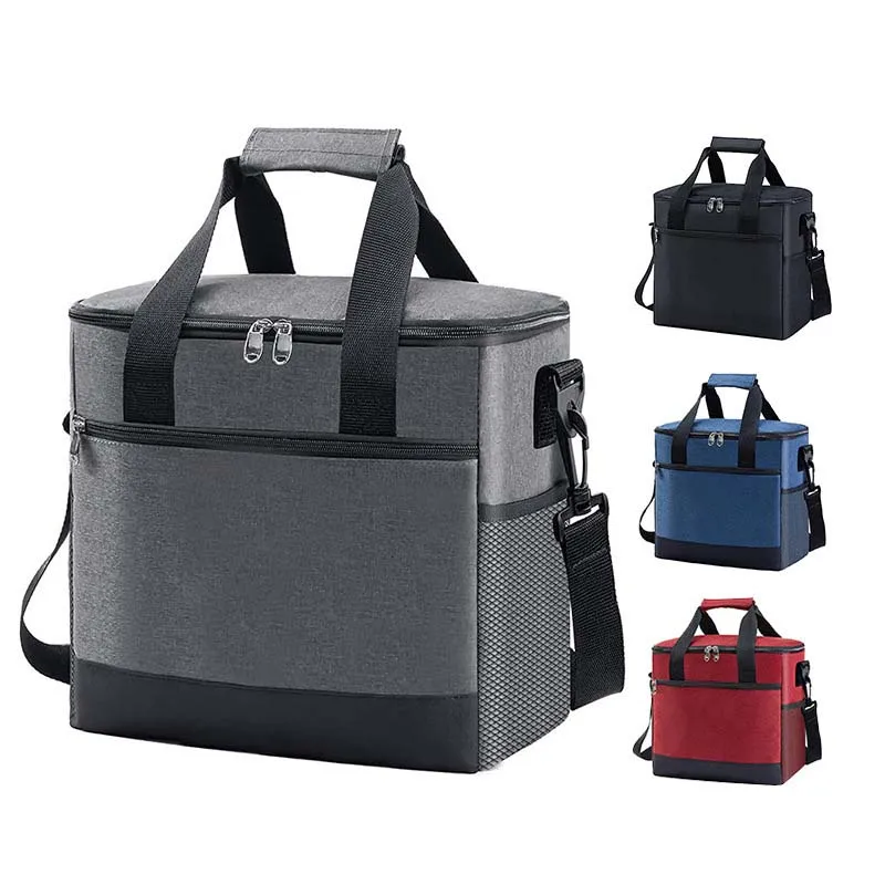 New Large-capacity Cooler Bag Outdoor Picnic Heat Preservation Lunch Box Portable Thermal Insulation Ice Bag for Hiking Camping