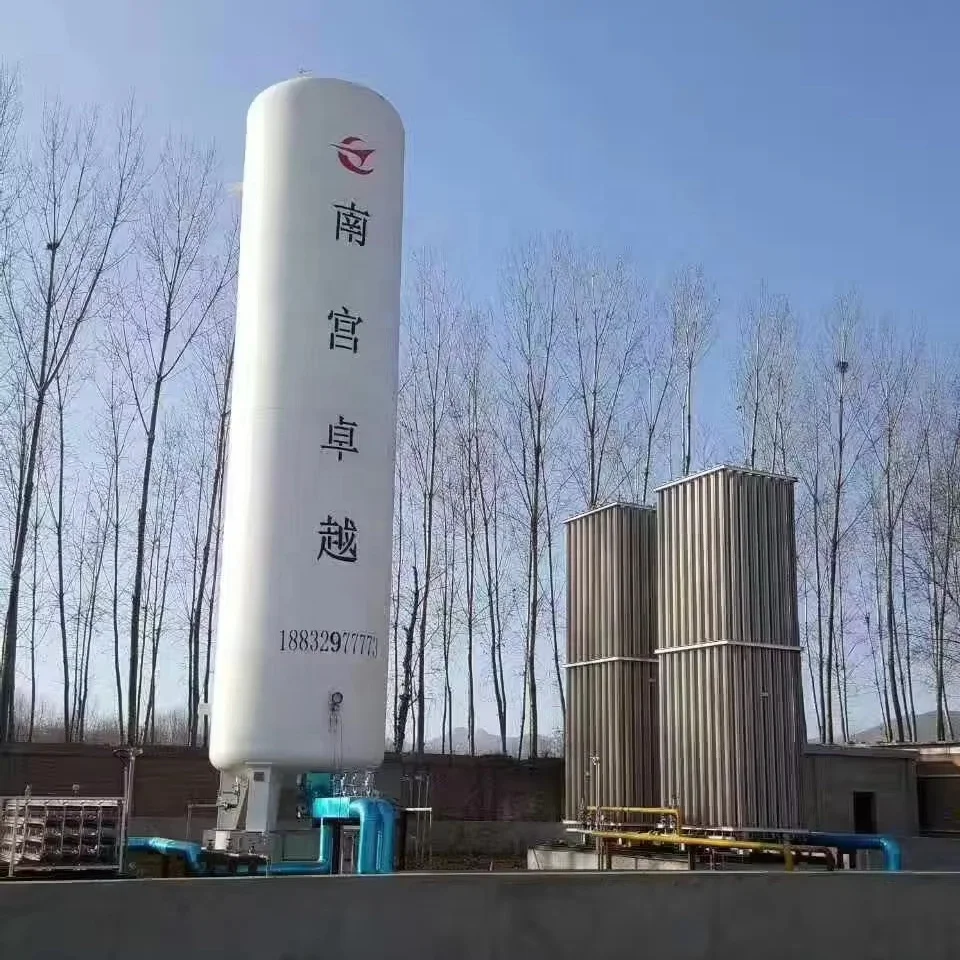 Liquid Nitrogen Cryogenic Storage Tank 20m3 Used for Manufacturing Plant