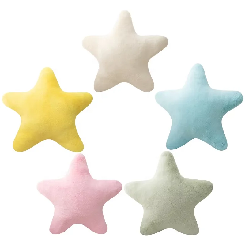 JYM New Arrival Star Pillow Super Soft Cute Plush Filled Cushion Star Plush Toy Suitable for Sofa