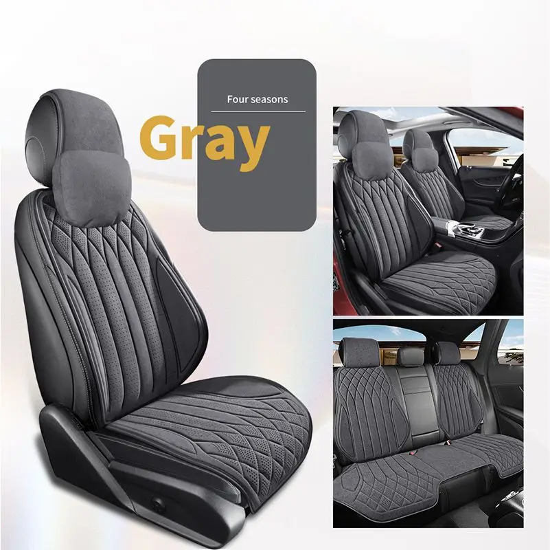 High Quality Customized Car Rear Seat Cover Car Cushion Leather Cute Leather Car seat Covers in Stock