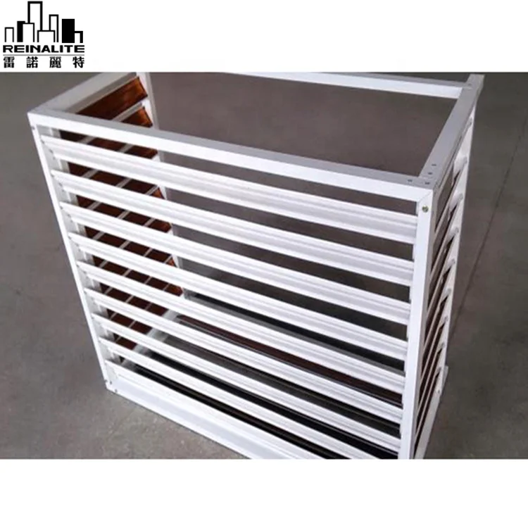 Waterproof Decorative Outdoor Aluminum Air Conditioner Cover