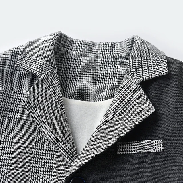 2022 Kids wear boys dress clothes baby boy formal wear children long sleeve suits baby boy birthday party outfits