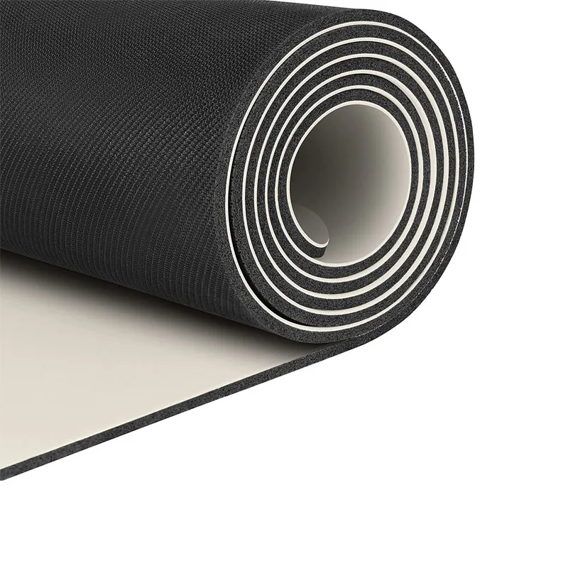 Eco Friendly yoga mat Anti Slip Recycled Black 5mm Pu yoga mat Printing Natural Rubber lulu lemon 5mm Pu Yoga Mat