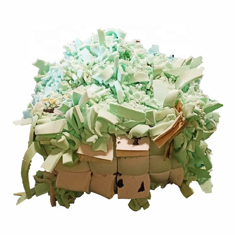  Memory foam shredded pu