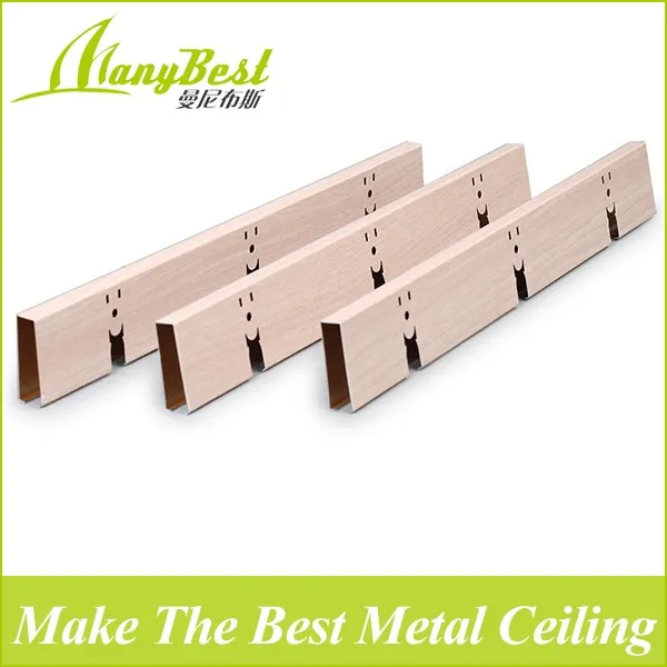 Fashionable 3d Decorative Aluminum Grille Ceiling For Office
