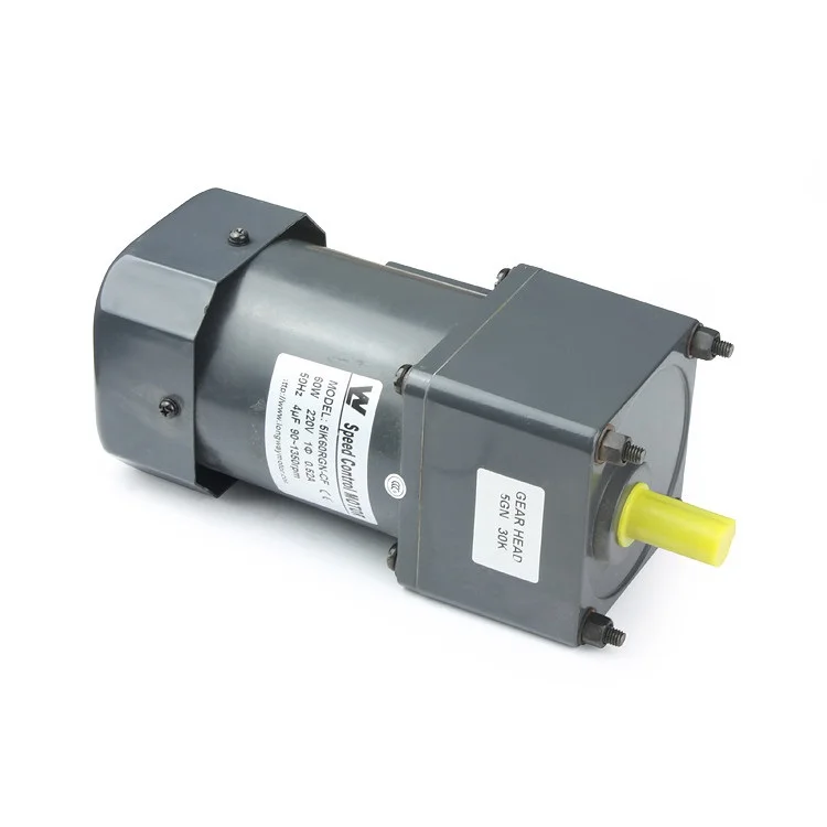 110V 220V 380V 6W 90W 250W Ac reversible single three phase gear speed reducer reduction motor 1500rpm