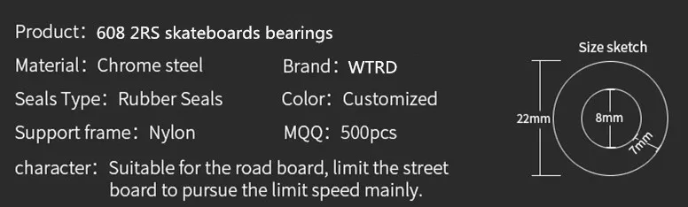 skateboards bearings