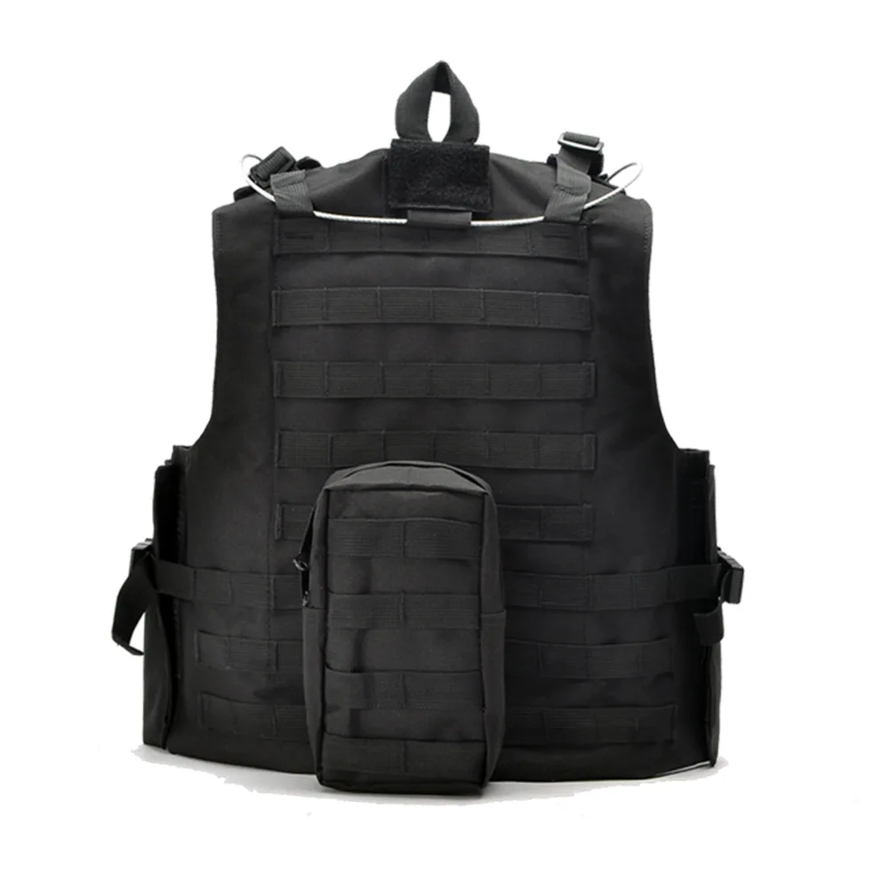 YAKEDA Weight Multi-pouch MOLLE Camo Style Outdoor Multicam Gym Protective Plate Carrier Outdoor Training Gear Tactical Vest