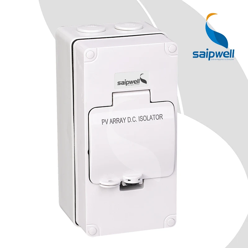 IP67 Outdoor NEMA 4X Waterproof  Long Arc Chambers 1000VDC 32A DC Fuse Electrical Disconnector