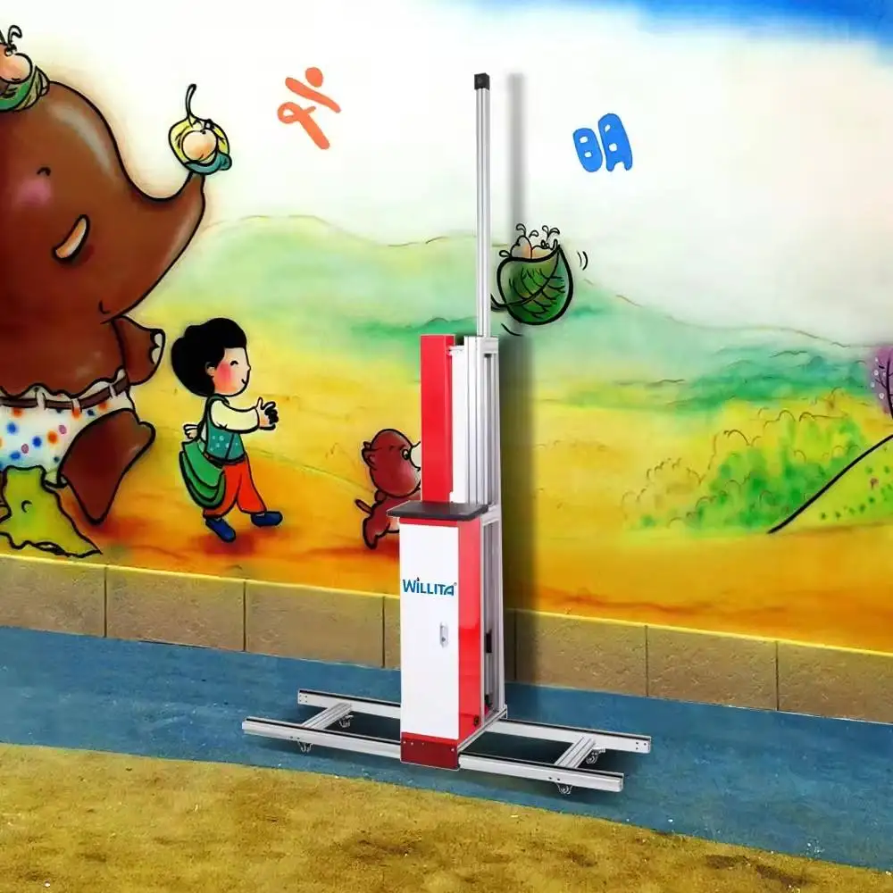3d Vertical Mural Uv Wall Inkjet Printer For Wall Mural Indoor Outdoor Direct To Wall Printer Printing Machine 3d Painting