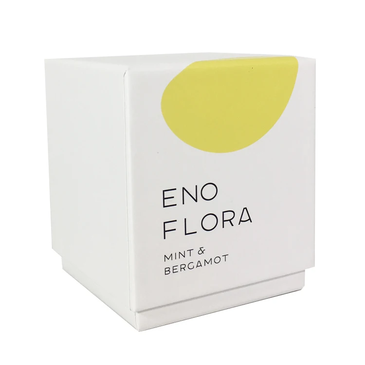 
New design custom cardboard gift bath bomb packaging paper boxes two pieces style 