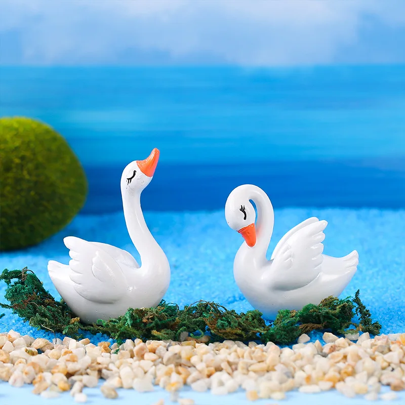 Resin Fairy Garden Ornament Mini Miniature Garden Terrarium Figurines Accessories Decoration DIY Craft