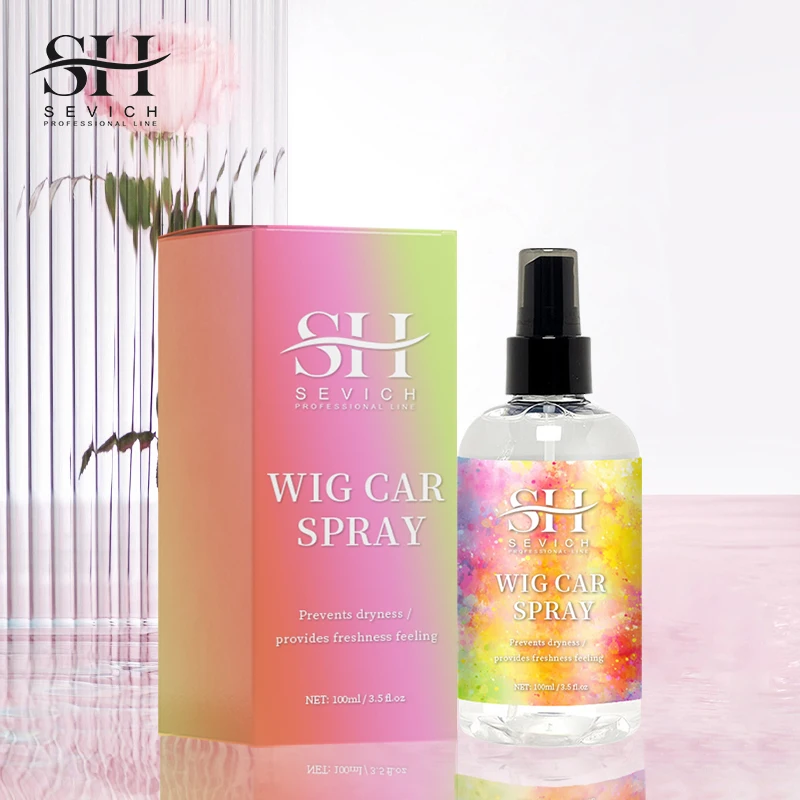 Synthetic Wig Leave-In Conditioning Care Hair Detangling Holding Melting Spray Private Label Glue Spray