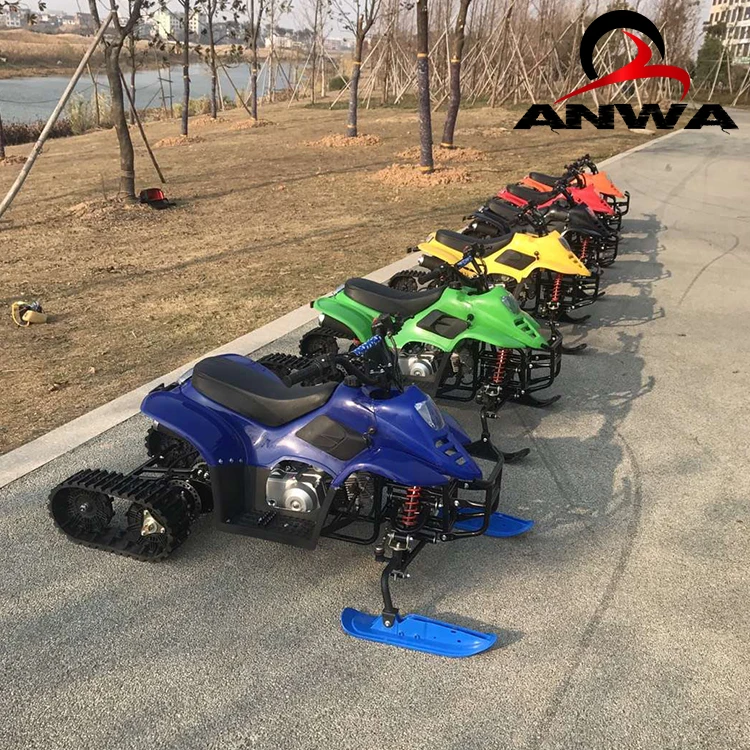  Автоматический воздушный охлаждаемый снегоход 49cc ATV со снежной