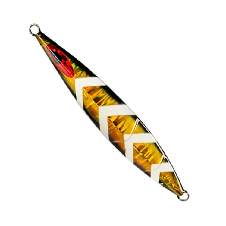 Fishing Lures Slow Pitch 60g 80g 120g 180g Saltwater Vertical Jigging Lures Speed Sinking Metal Lead Jigging Lures