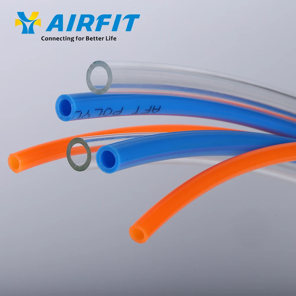 
 Пневматический трубчатый компрессор Airfit PA6 PA11 PA12 200 м OD 6 мм промышленный нейлоновый воздушный шланг высокого давления  