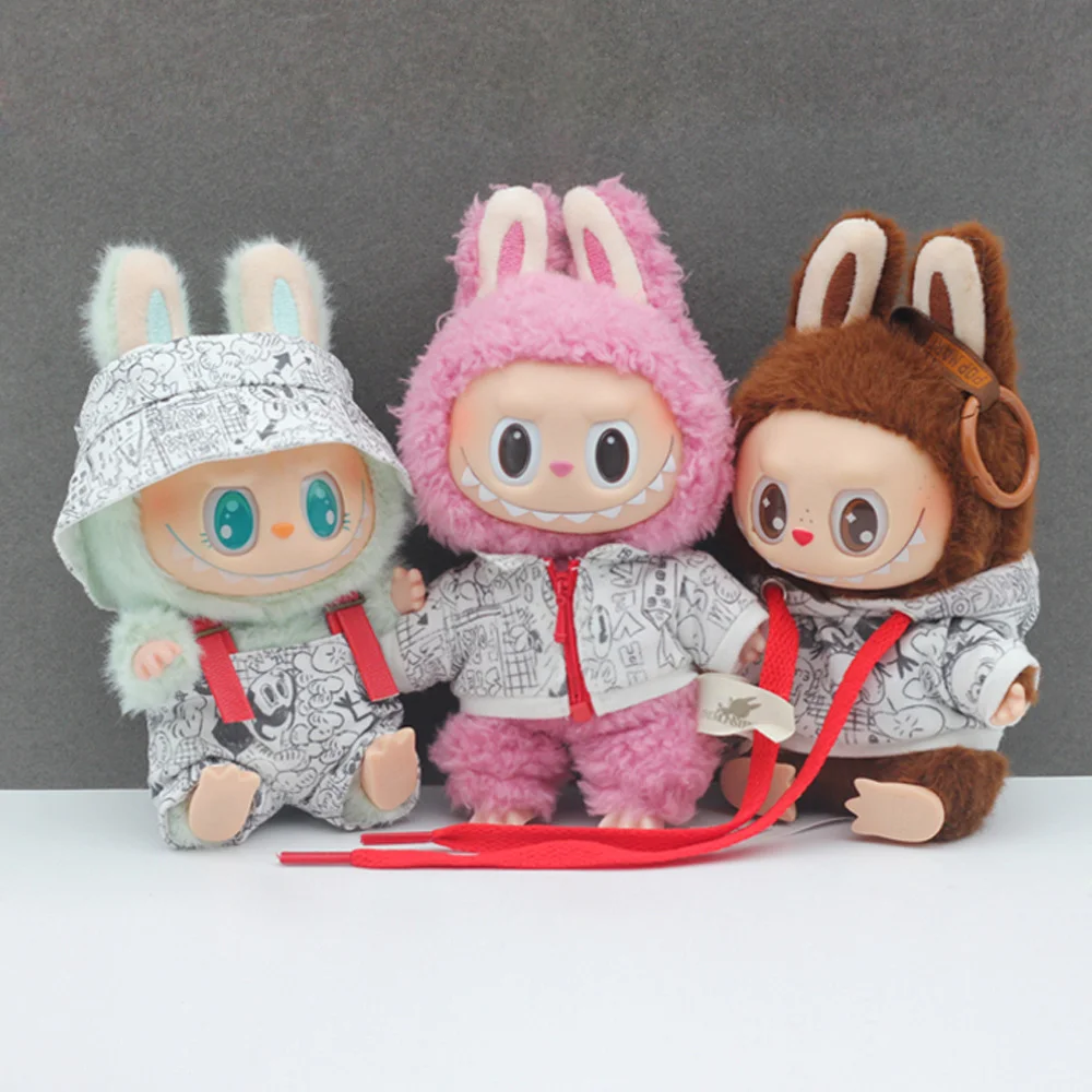 Custom Labubu PVC Vinyl Face Plush Doll Pendant Monster Blind Box Animal Toy