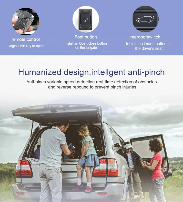 Power Lift Gate Retrofit Smart Electric Automatic Trunk Boot Opener Electric Shock Absorbers Struts For Ford Everest 2022 Price