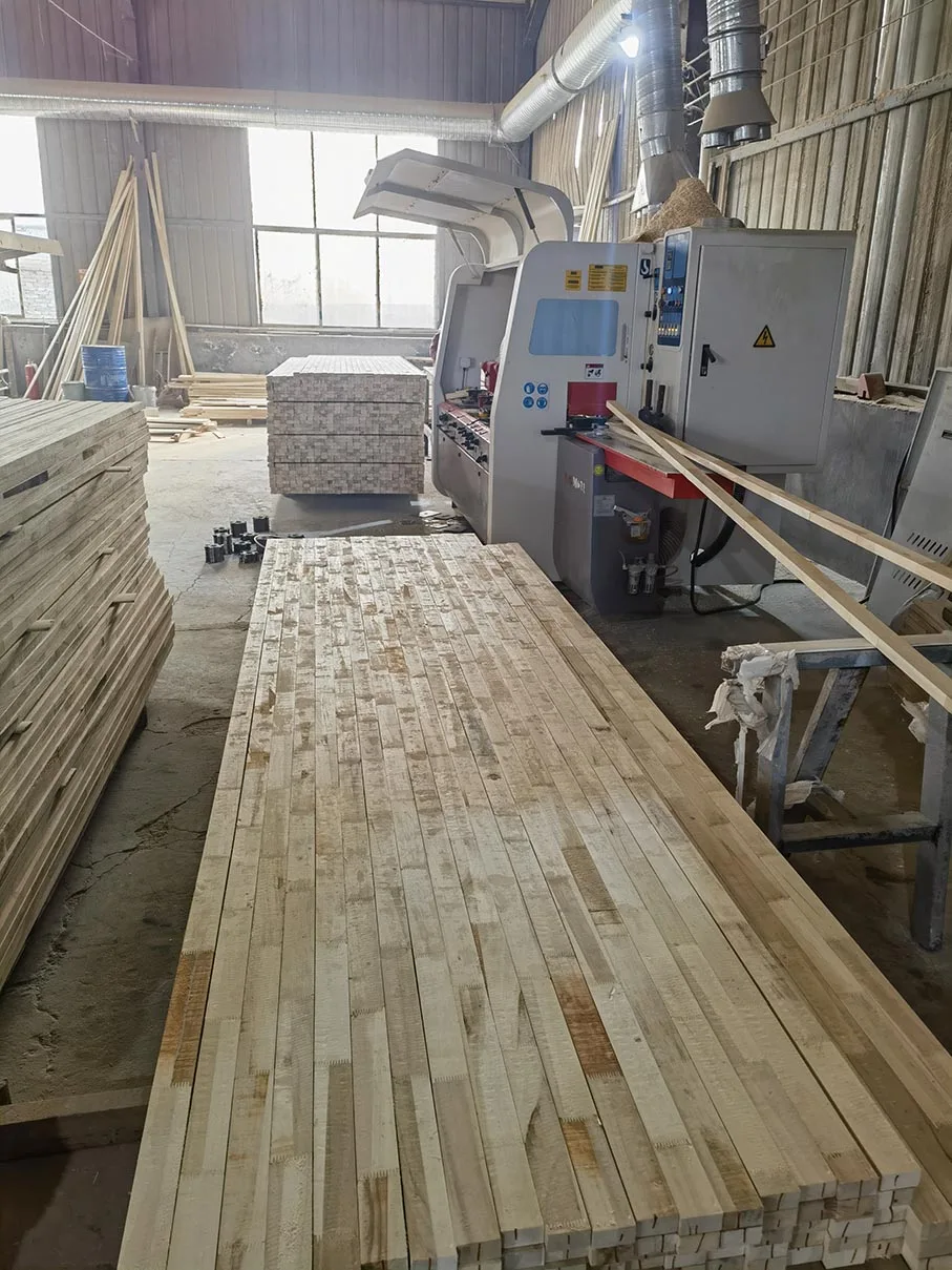 JLD Finger Joint Board Cheap High Grade Furniture Paulownia Finger Joint Boards For Door Making Pine Finger Joint Board