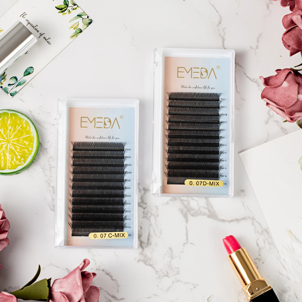 Private Label bulk lash extension mink korean PBT Wholesale kit for eyelash extension products