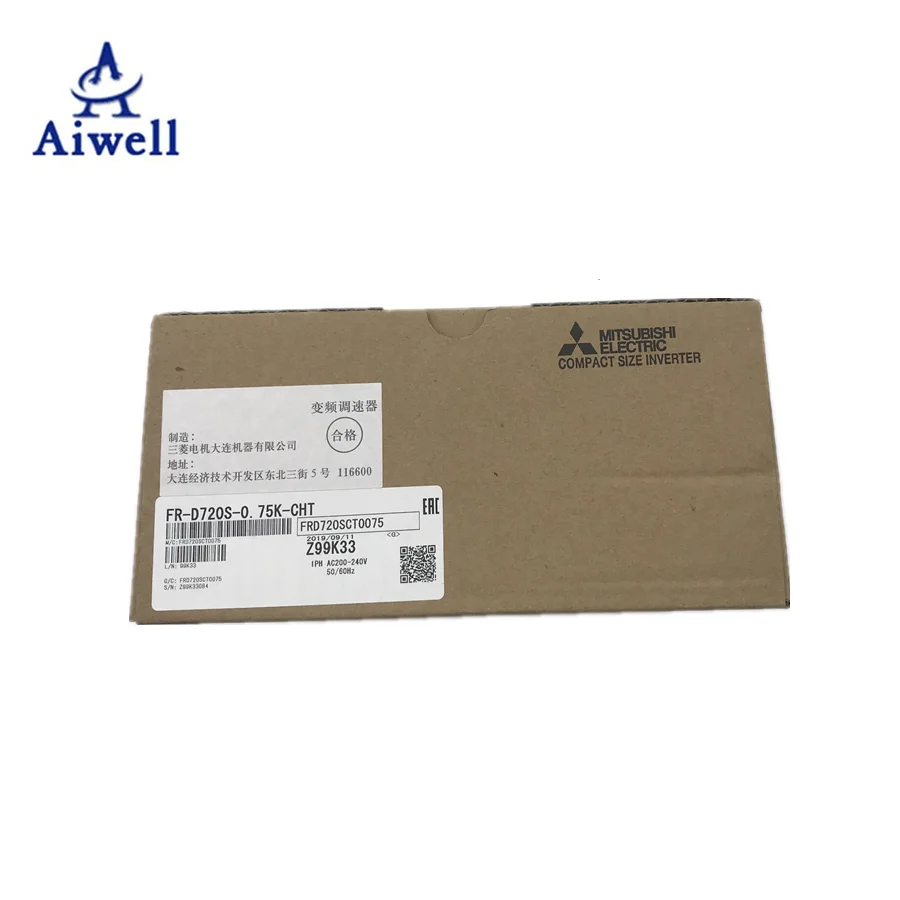 Mitsubishi Electric Automation FR-D700 VFD Inverter FR-D720S-0.75K-CHT
