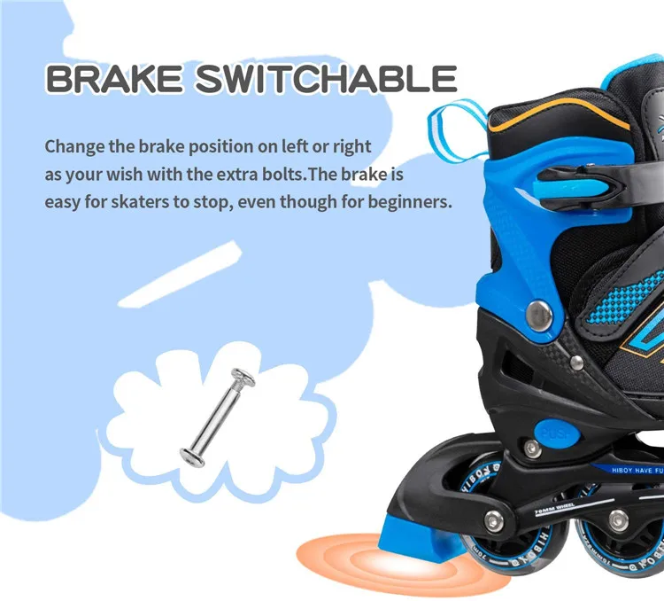 Встроенный скорость Patin Profesional на руле Patines De Linea четырехструнная гитара колеса для роликовых Профессиональные роликовые коньки взрослых и