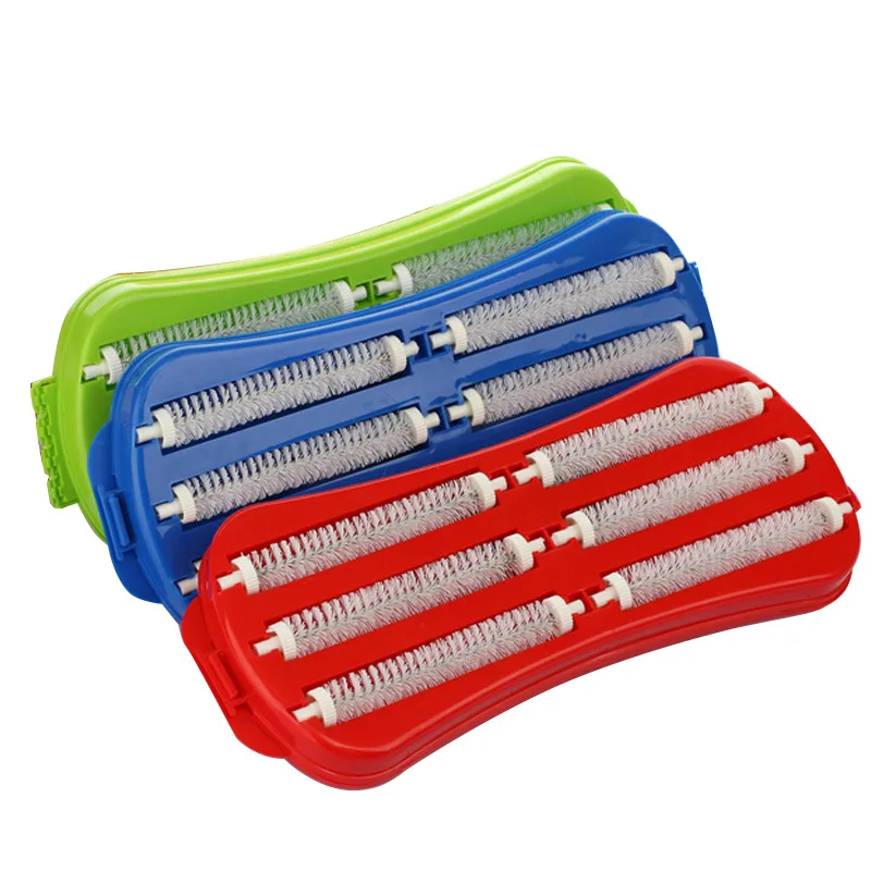 Plastic Carpet Brushes Sweeper Crumb Brushes Cleaner Roller Tool for Home Cleaning