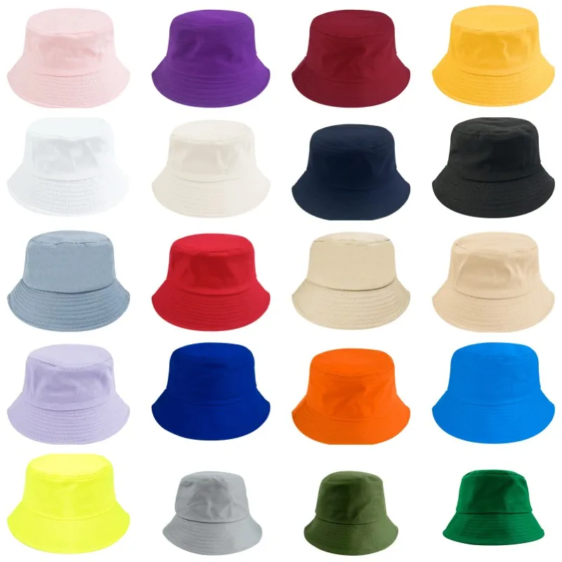 Luxury Wholesale Outdoor Adult Summer Fisherman Hat Unisex High Quality Custom Embroidered Cotton Blank Bucket Hat For Men