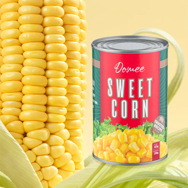 DOMEE Canned Food Canned Vegetable Canned Sweet Corn in Brine