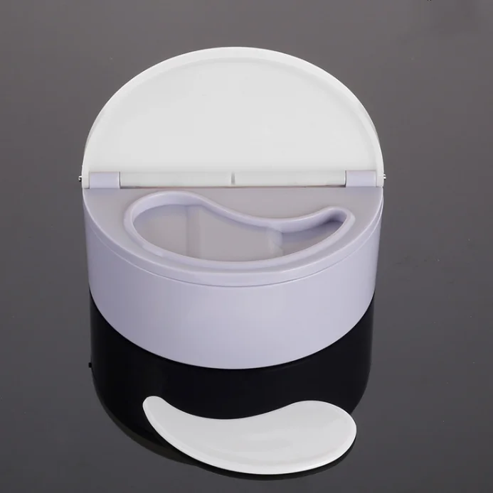 ABS material cosmetic 50g skin care cream jar with spatula