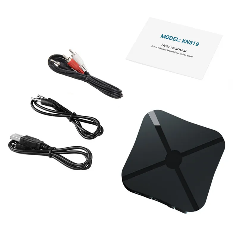 New Bluetooth transmitter receiver 2-in-1 adapter TV car speaker phone computer audio