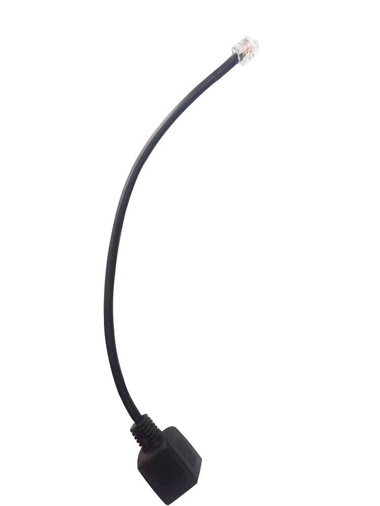 RJ11 male to RJ45 Female 4 core 28AWG Cable