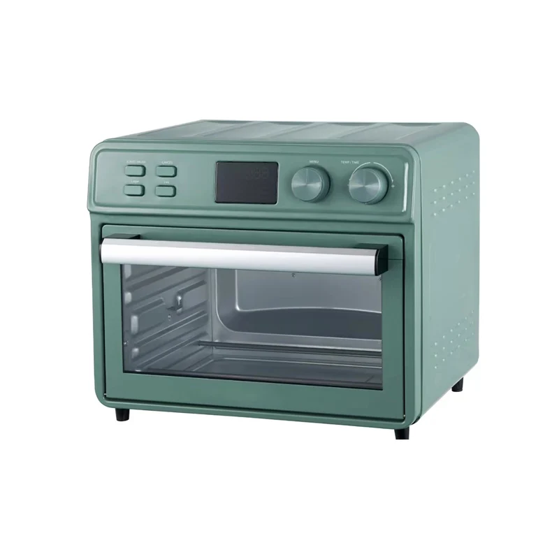 11 in 1 New Design Stainless Steel Air Fryer Oven with Observation Window Square 22L Home Kitchen Oven White Air Fryer